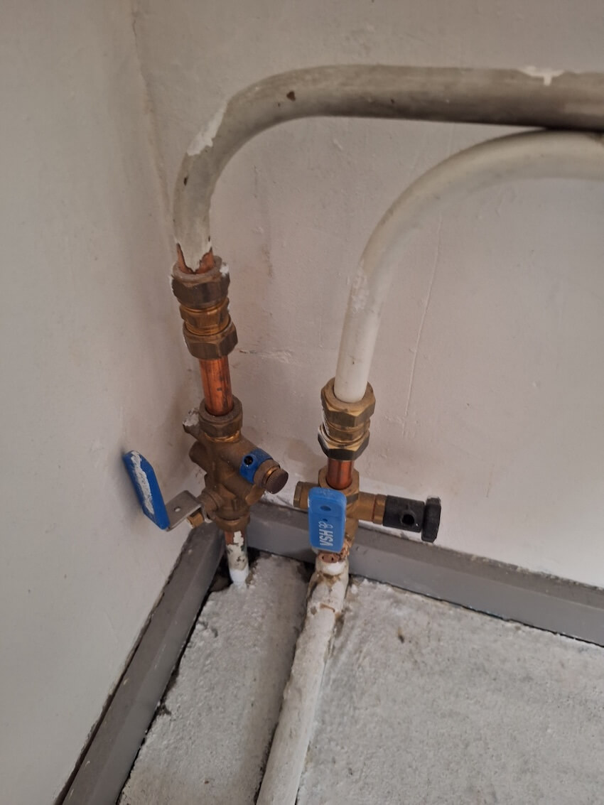 Loodgieterswerk uitgevoerd door klusbedrijf